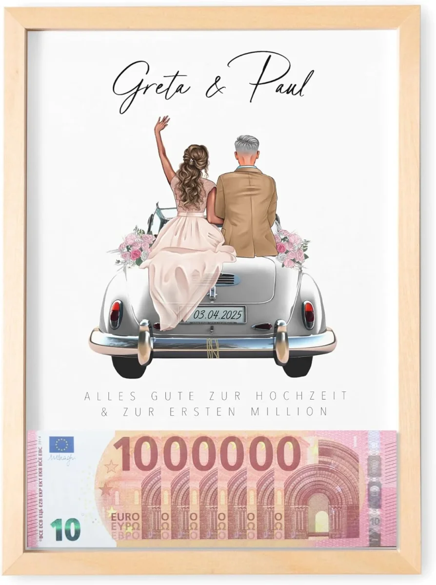 Erste Million Geldgeschenk Hochzeit – Bild 2