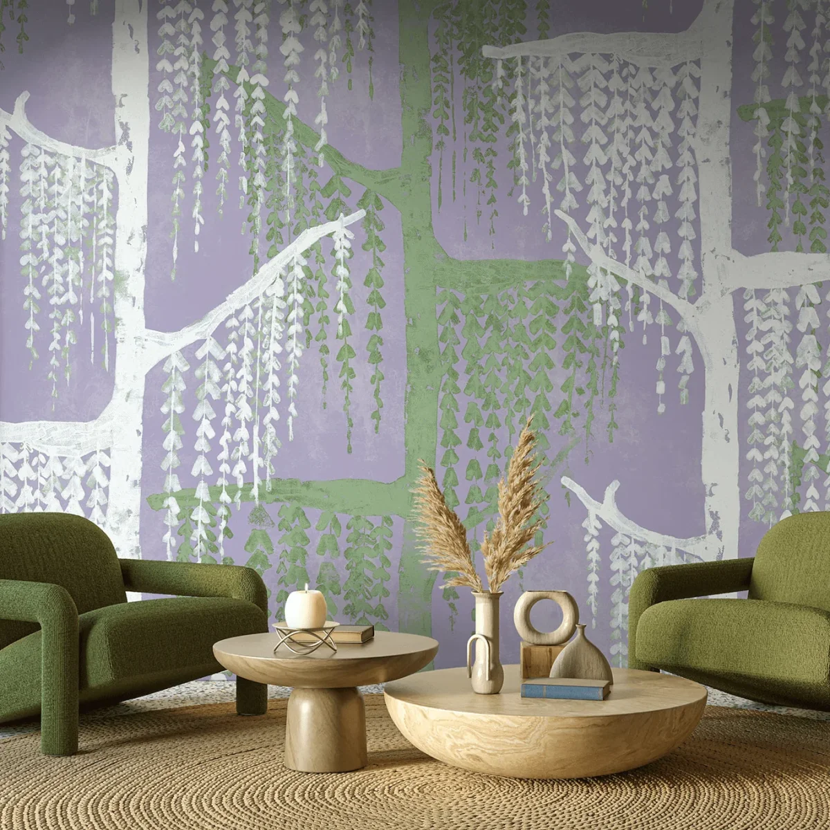 Crazy Willow - Flair - Komar Digitaldruck-Fototapete