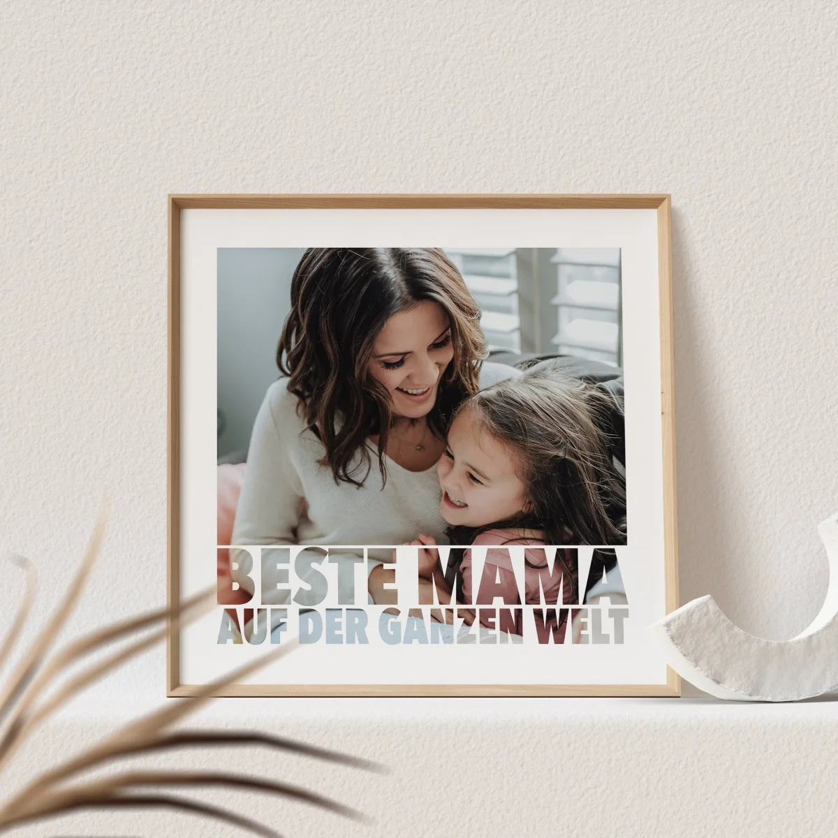 Beste Mama Welt Poster Foto Fotogeschenk Mutter – Bild 3