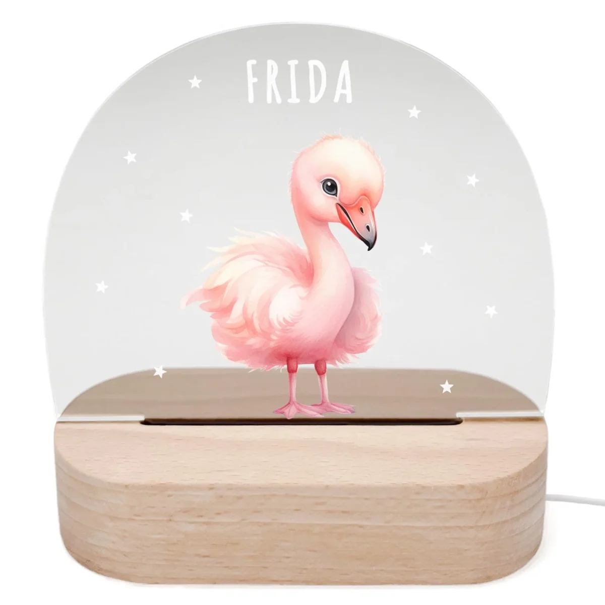 Nachtlicht Kinder & Baby Flamingo Babyzimmer Deko – Bild 2