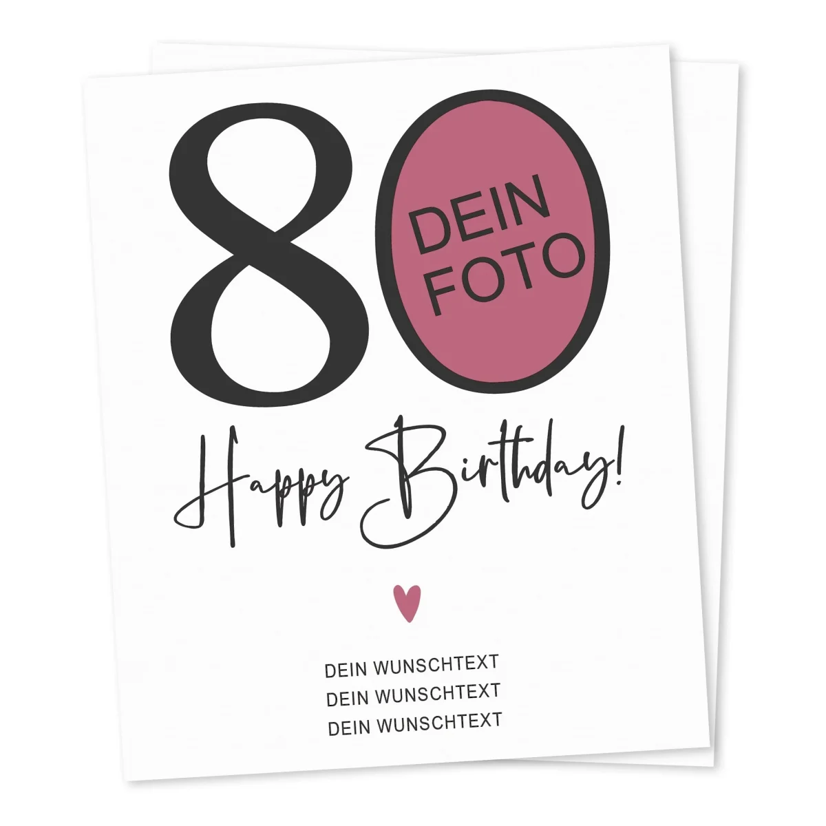 80. Geburtstag Geschenk Weinetiketten | Digitaler Download – Bild 8
