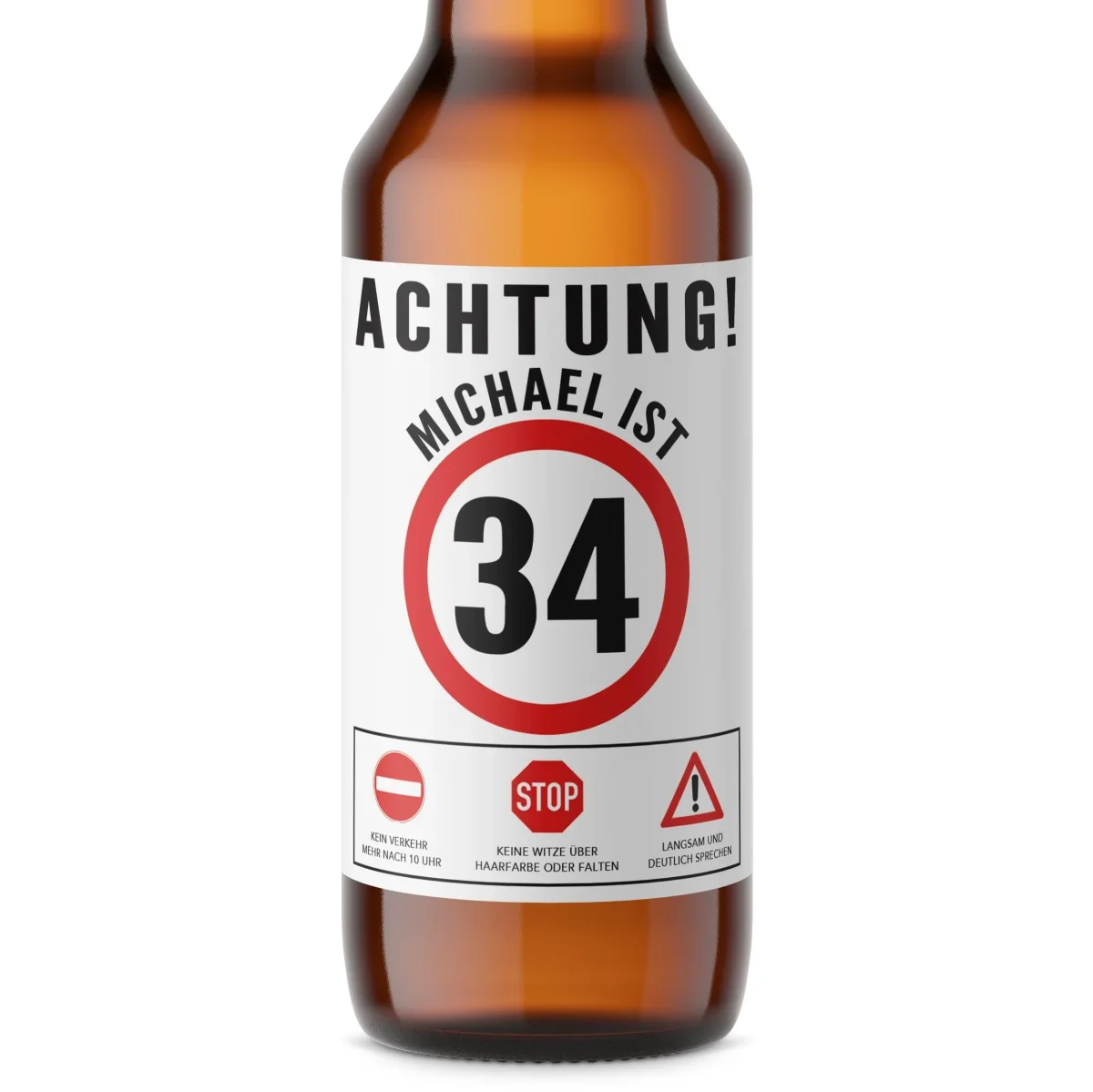 Bier Geschenk Mann Geburtstag Bieretiketten – Bild 8
