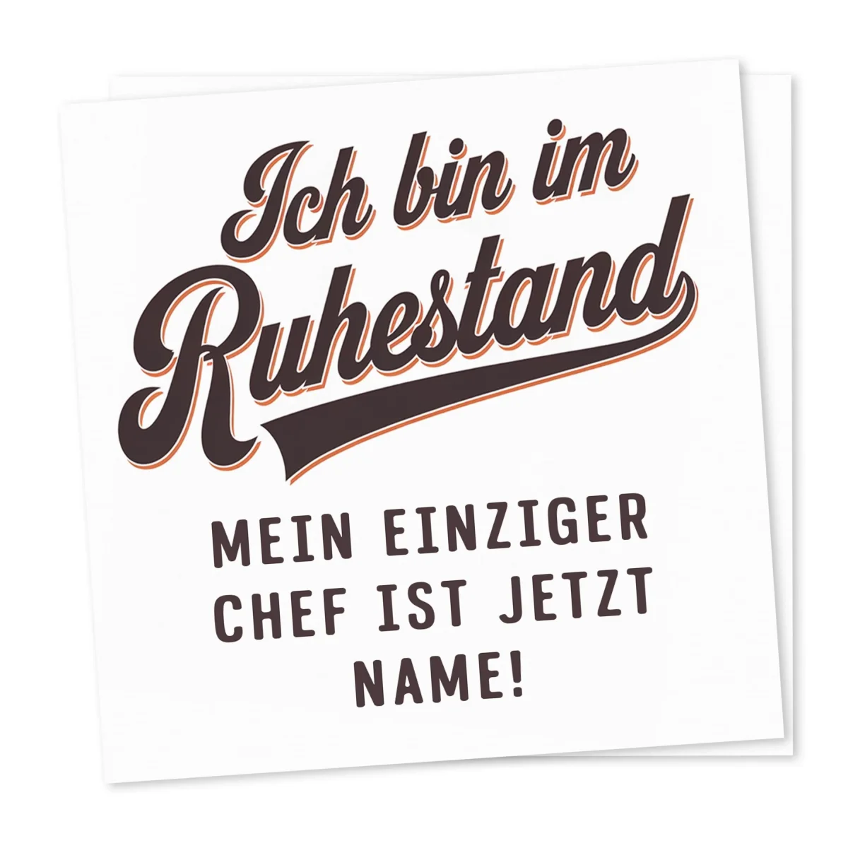 Rente Geschenk Mann Bieretiketten Flaschenetikett – Bild 7