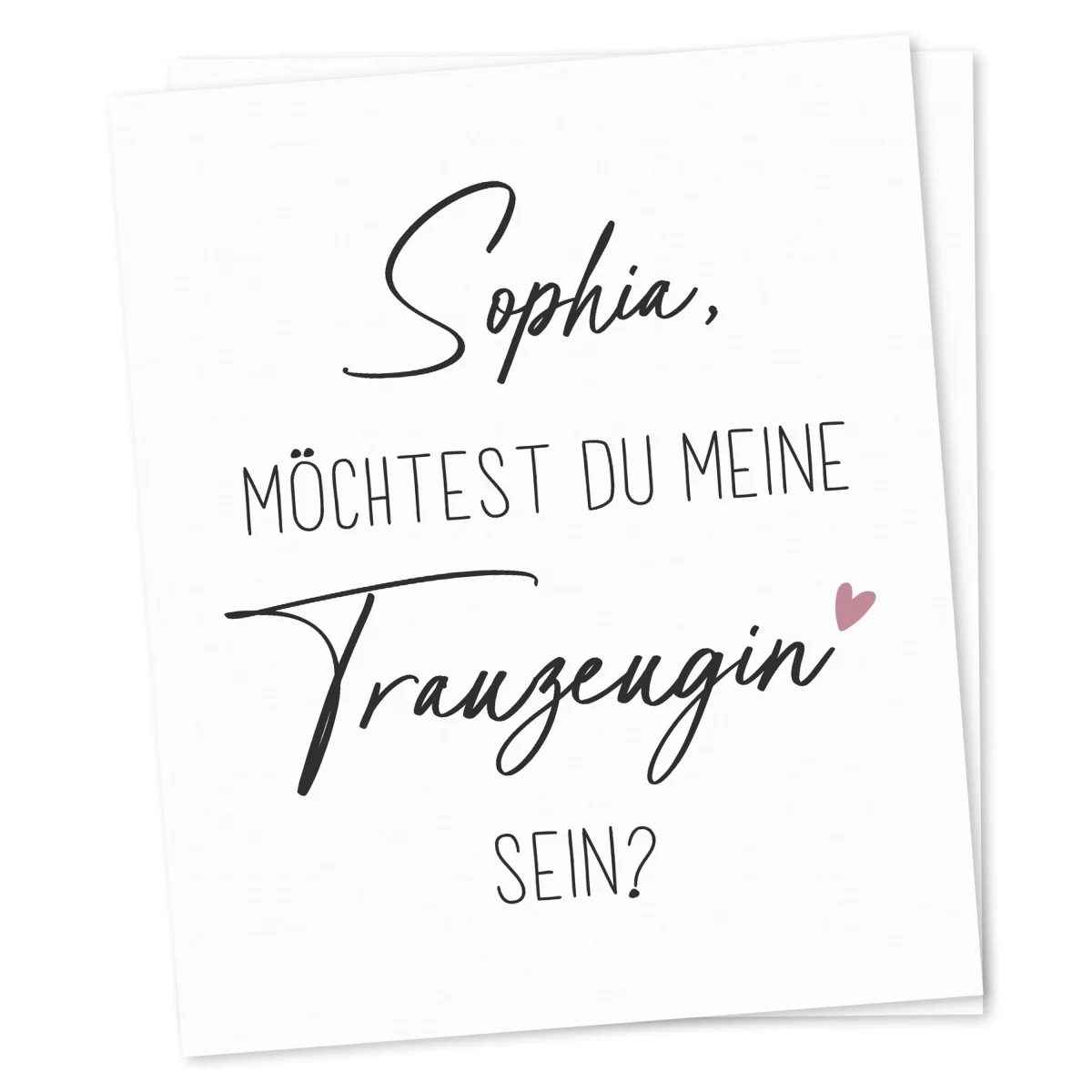 Möchtest du meine Trauzeugin sein Weinetikett – Bild 7