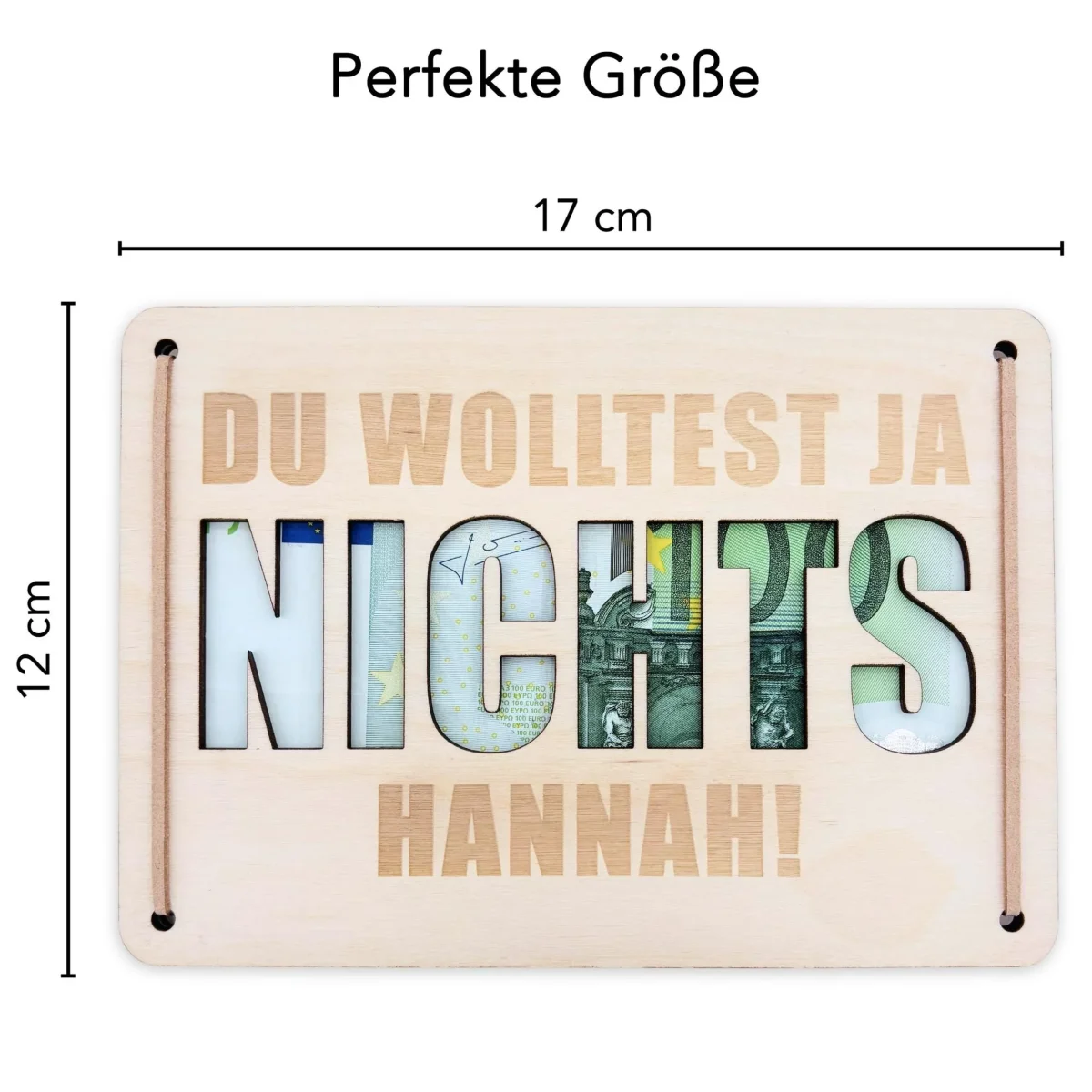 Nichts Geldgeschenk Geburtstag Du wolltest nichts – Bild 7