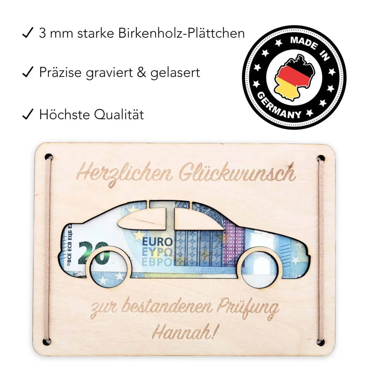 Führerschein bestanden Geschenk Geldgeschenk – Bild 6