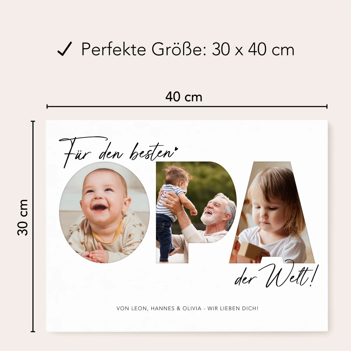 Geburtstagsgeschenk Opa Vatertagsgeschenk – Bild 5